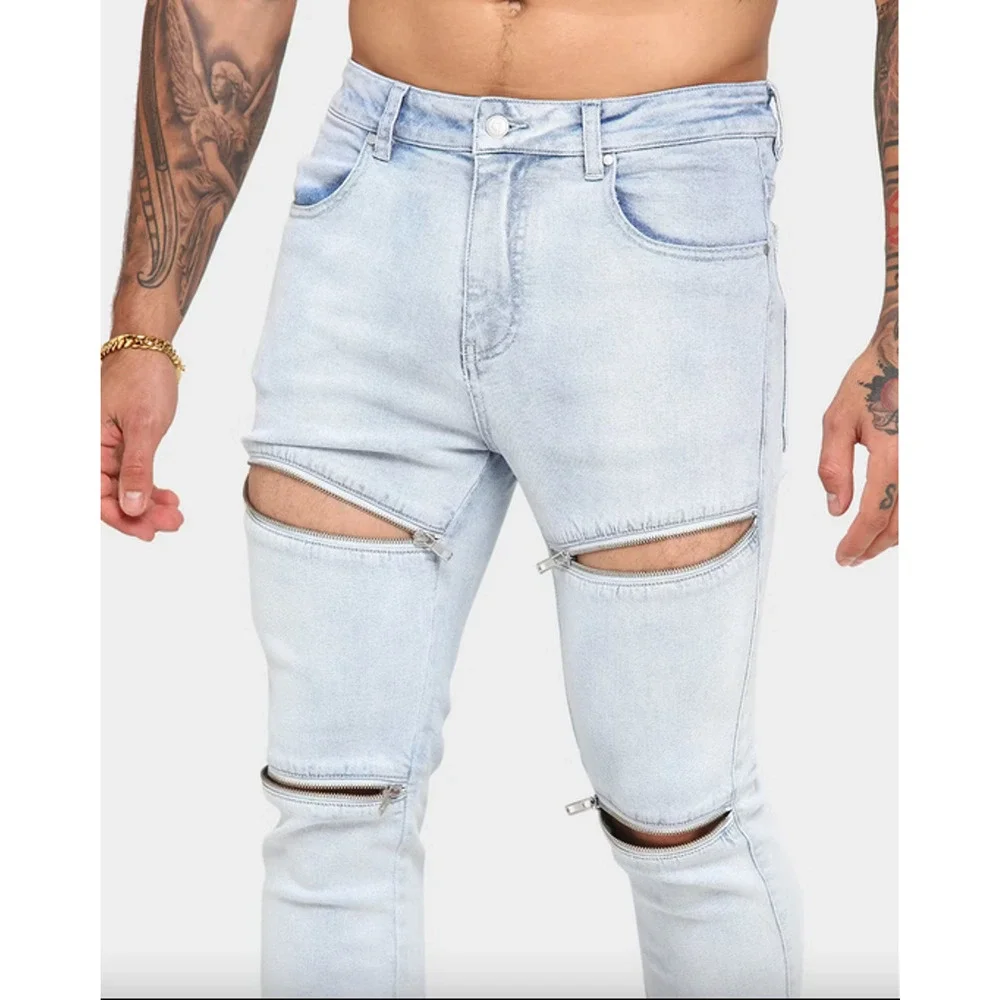 Culture Kings blue slim